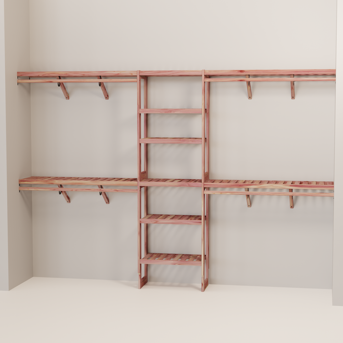 Closet Wall Kit | Aromatic Red Cedar | 14.5" Depth Open Panel