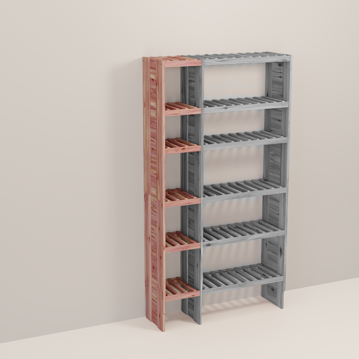 Wine Cubby Add-On | Aromatic Red Cedar | 14.5" Depth Deluxe Panel