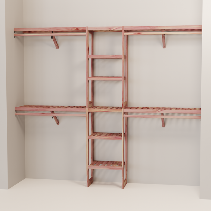 Closet Wall Kit | Aromatic Red Cedar | 14.5" Depth Open Panel