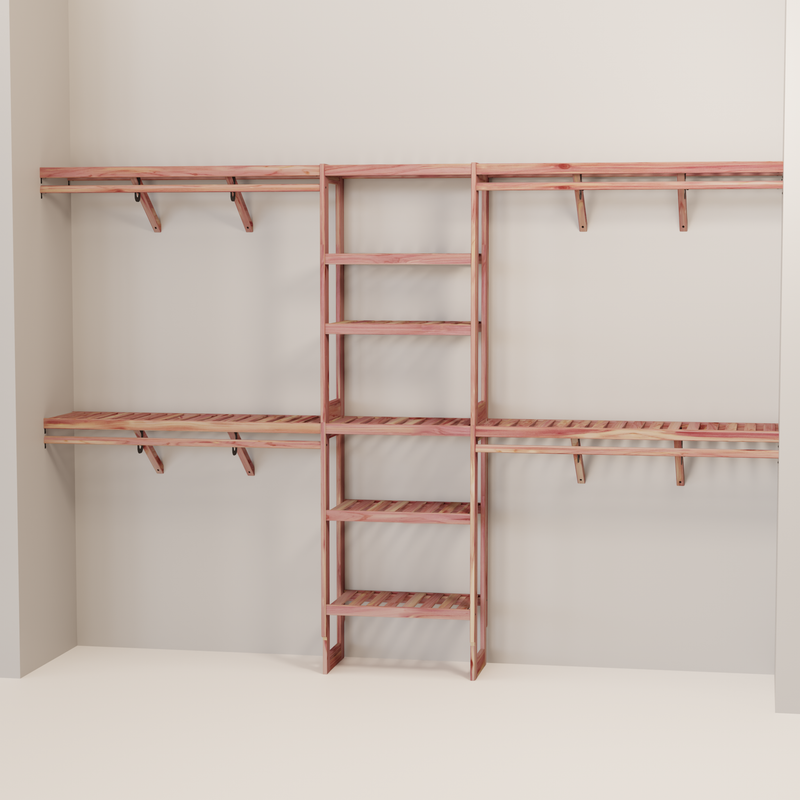Closet Wall Kit | Aromatic Red Cedar | 14.5" Depth Open Panel