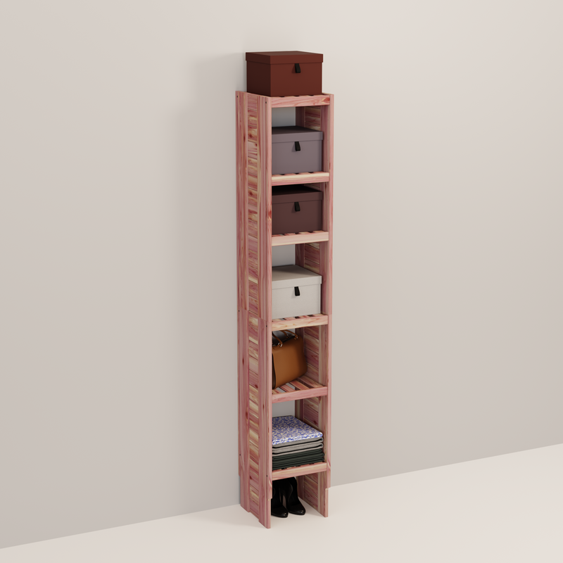 Cubby Kit | Aromatic Red Cedar | 14.5" Depth Deluxe Panel