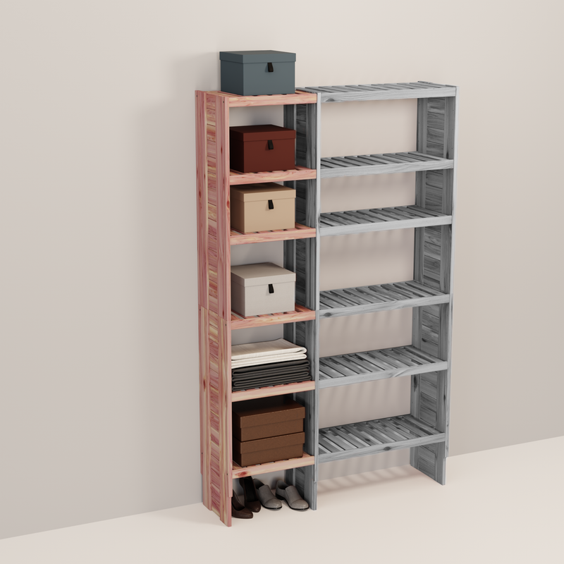 Deluxe Cedar Cubby Add-on with props