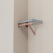 Closet Rod kit without a shelf