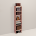 A tall wooden cedar cubby kit with multiple shelves, designed for closet organization.