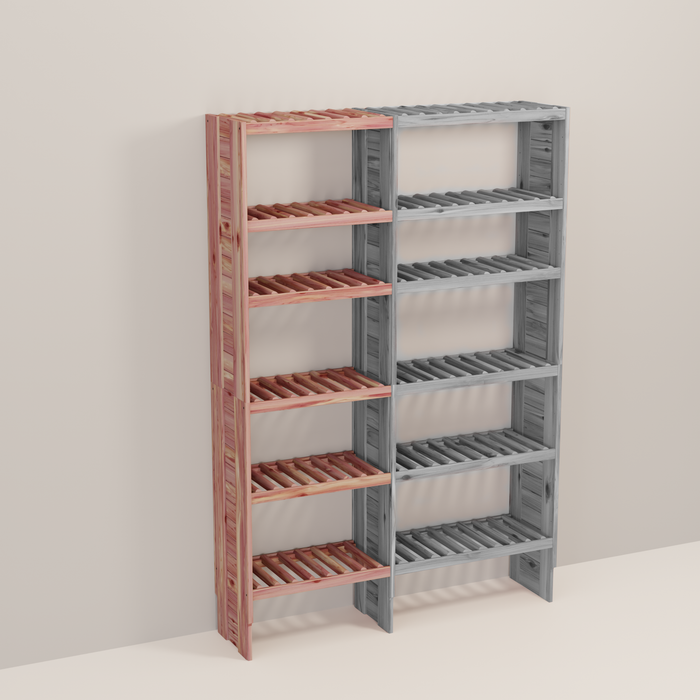 Wine Cubby Add-On | Aromatic Red Cedar | 14.5" Depth Deluxe Panel
