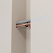 Closet Rod kit without a shelf