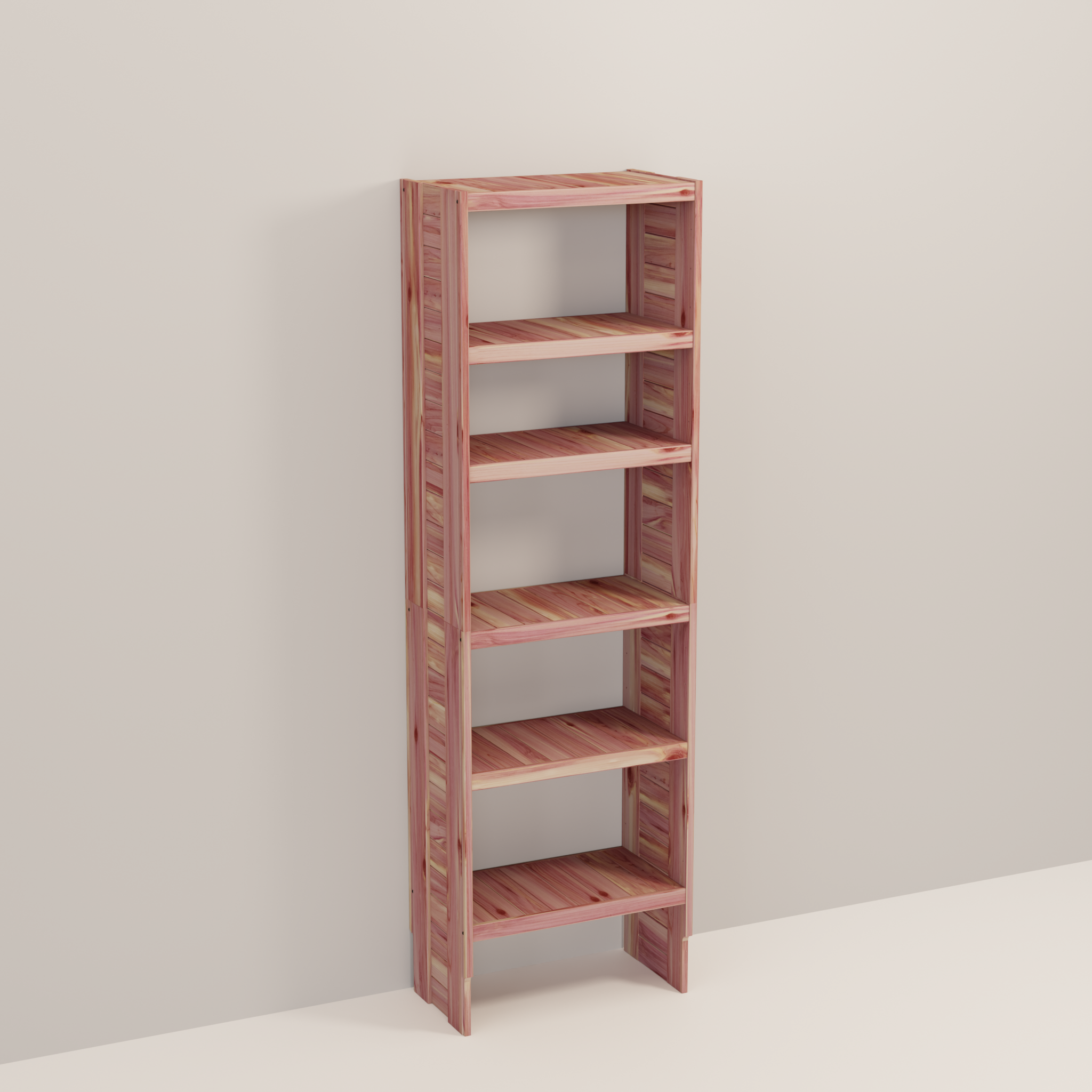 Deluxe Aromatic Red Cedar Closet Cubby Tower, 12-30 Inch, 14.5 Inch Depth