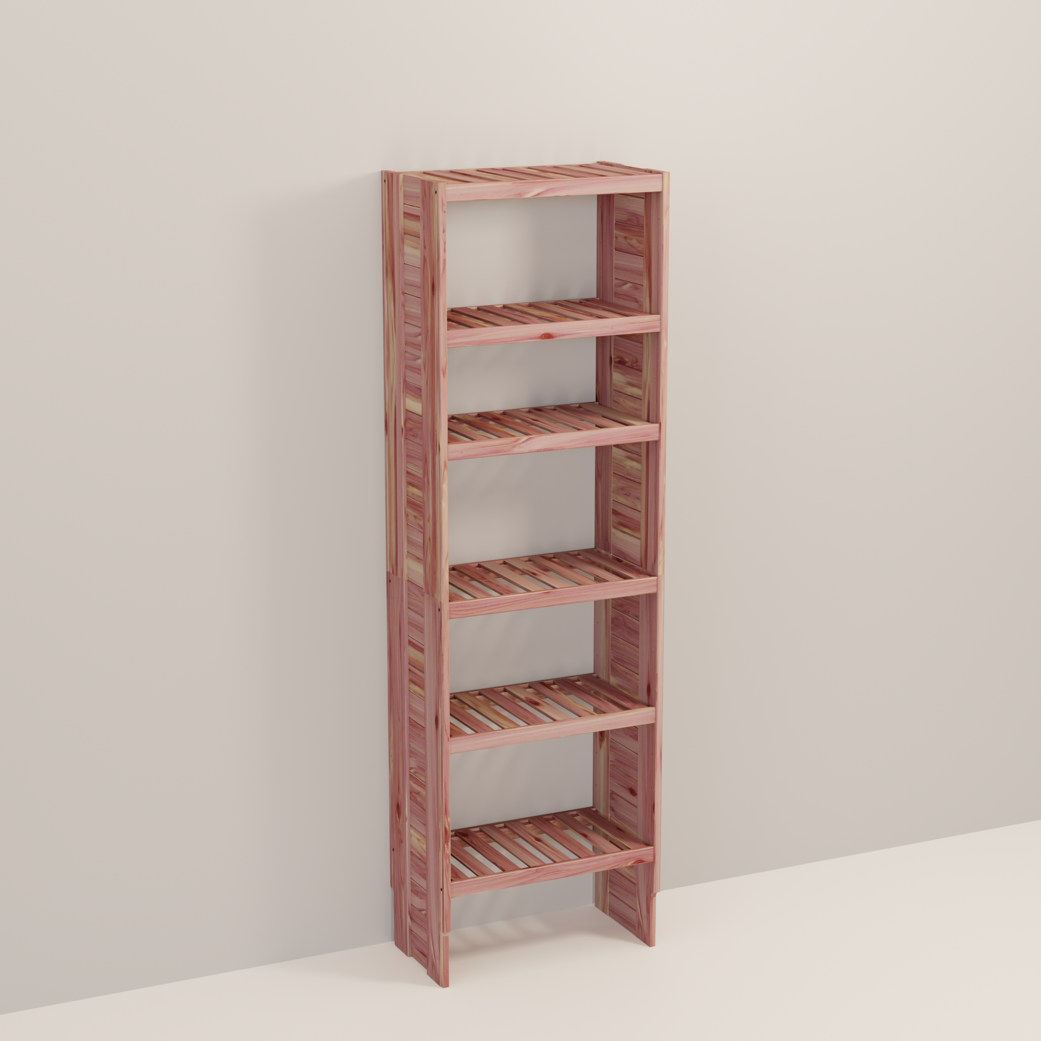 Deluxe Aromatic Red Cedar Closet Cubby Tower, 12-30 Inch, 14.5 Inch Depth