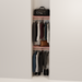 Organized closet featuring a double hanging kit with red cedar shelves, hanging rods, and J-hooks.