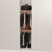 Organized closet featuring a double hanging kit with red cedar shelves, hanging rods, and J-hooks.