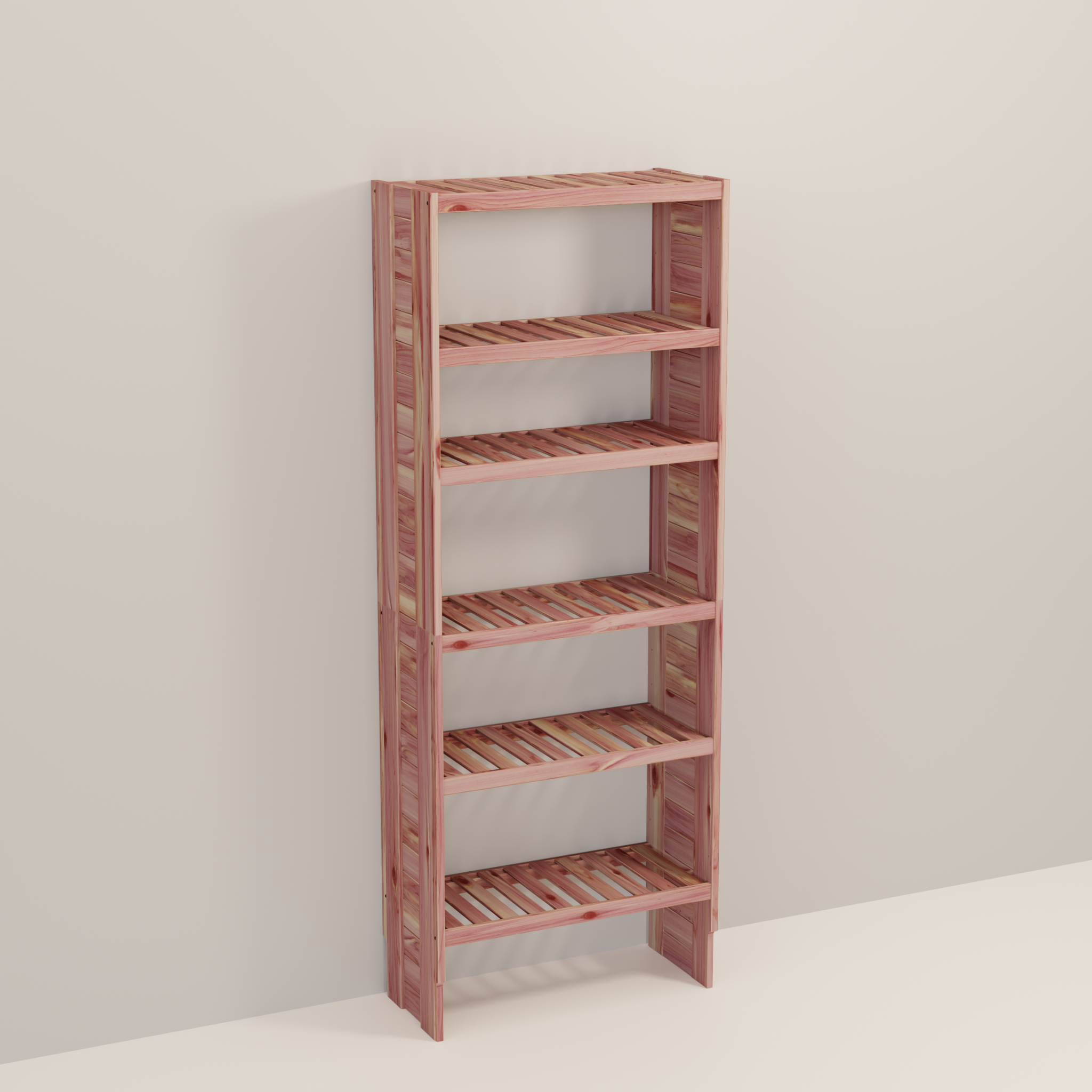 Deluxe Aromatic Red Cedar Closet Cubby Tower, 12-30 Inch, 14.5 Inch Depth