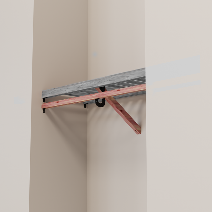Closet Rod Kit | Aromatic Red Cedar | 14.5" Depth