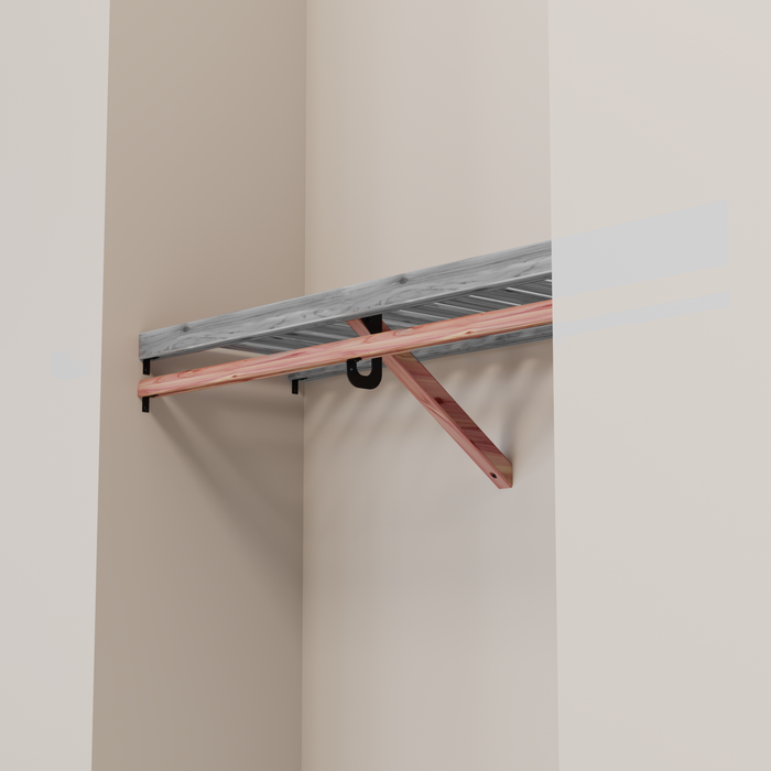 Closet Rod Kit | Aromatic Red Cedar | 14.5" Depth
