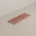 Red Cedar Additional Shelf comes with shelf pegs.