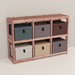 An aromatic cedar 3x2 cube system 