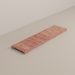 Red Cedar Additional Shelf comes with shelf pegs.