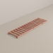 Red Cedar Additional Shelf comes with shelf pegs.