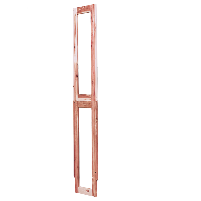 A cedar panel set