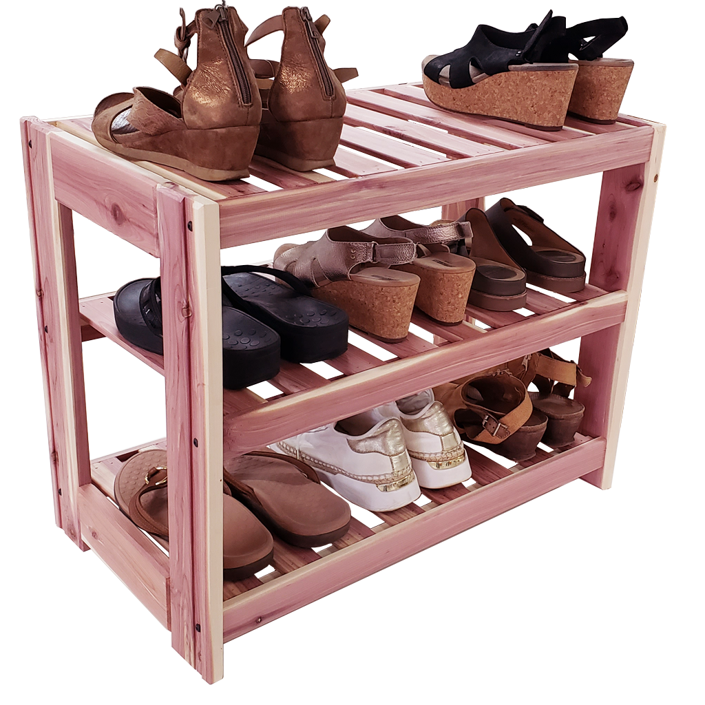 Deluxe Shoe Rack | Aromatic Red Cedar | 14.5