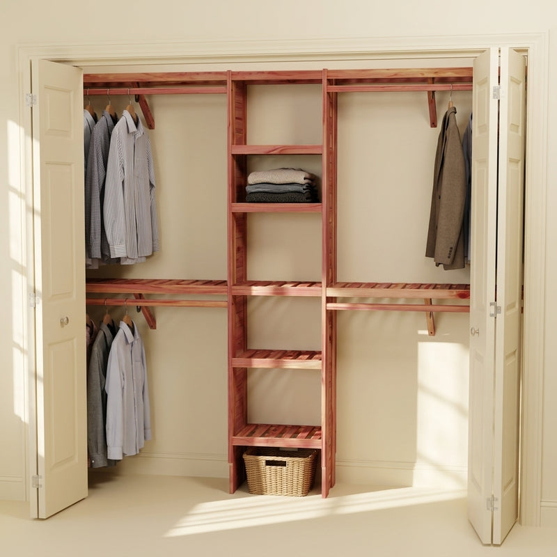 Closet Wall Kit | Aromatic Red Cedar | 14.5" Depth Deluxe Panel