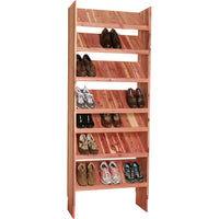 Deluxe Solid Shoe Cubby Closet Organizer
