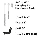 Additional Hanging Kits Hardware Pack